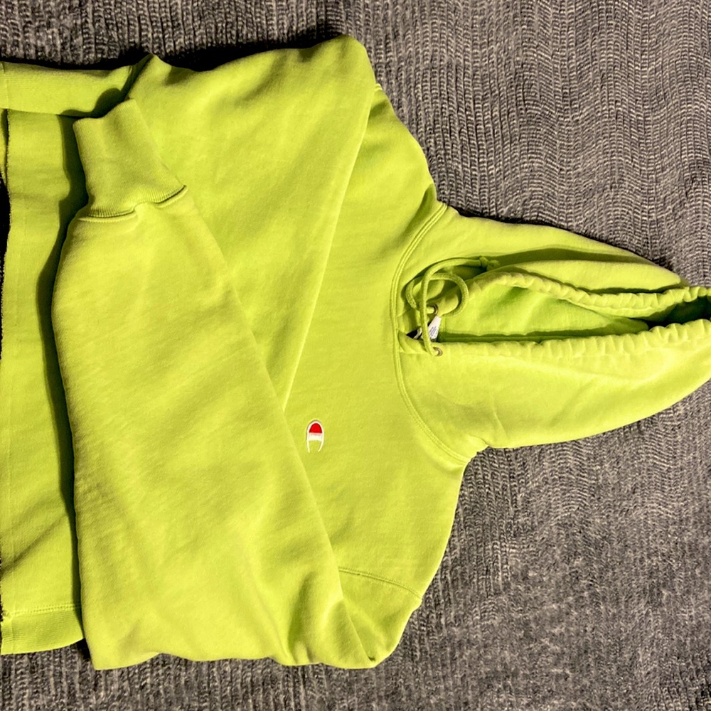 Champions cropped hoodie